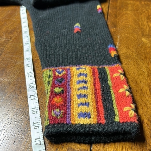 Newari button down 💯 wool cardigan handcrafted by Icelandic Design l/xl granny - Picture 9 of 17